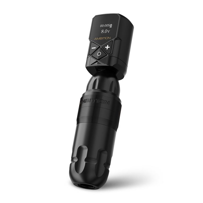 新品、未使用Tattoo Machine 5.5ストローク Ambition Shura Rotary Tattoo Machine with Kuark Wireless Tattoo