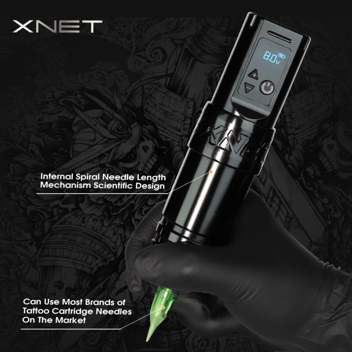 XNET Torch Wireless Tattoo Machine - Ambition Tattoo Supply