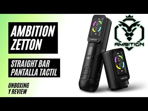 Ambition Zetton Wireless Tattoo Machine Pen