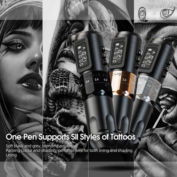 Ambition Mars Adjustable Stroke Wireless Tattoo Machine