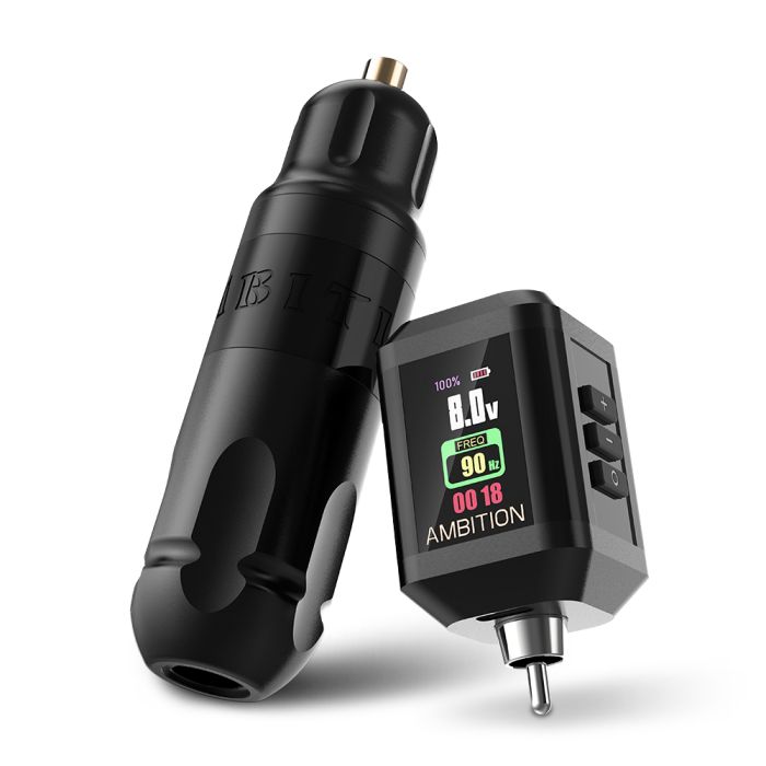 Ambition Vibe Rotary Tattoo Machine Short Pen Kit