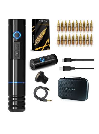 Tattoo Kit | Ambition Complete Wireless Tattoo Machine Kit