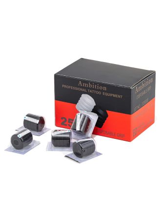 Ambition 25pcs Tattoo Grip Cover Silicone Disposable