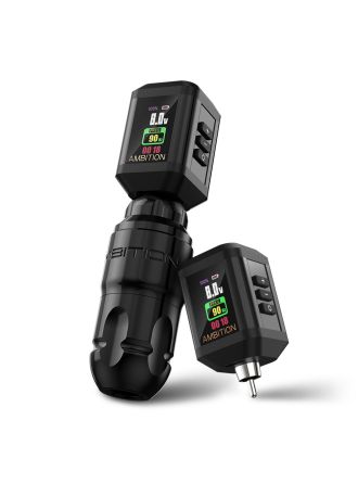 Ambition Lutin Wireless Tattoo Machine Short Pen Kit