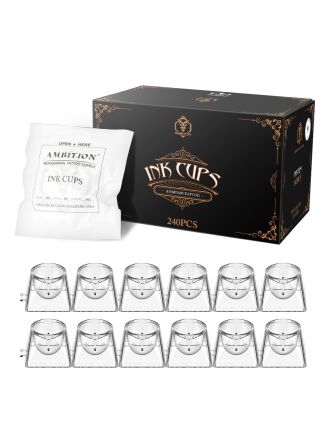 Ambition 240pcs Disposable Tattoo Ink Cups