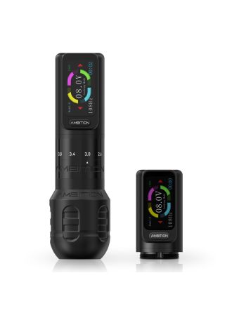 Ambition Seher Adjustable Stroke Wireless Tattoo Machine Pen