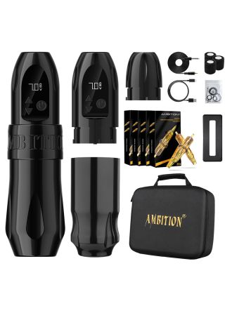 Tattoo Kit | Ambition Troll Wireless Tattoo Machine Kit
