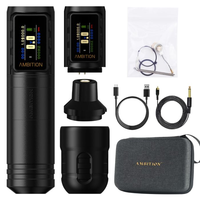 Ambition Ninja Max Wireless Tattoo Machine Pen