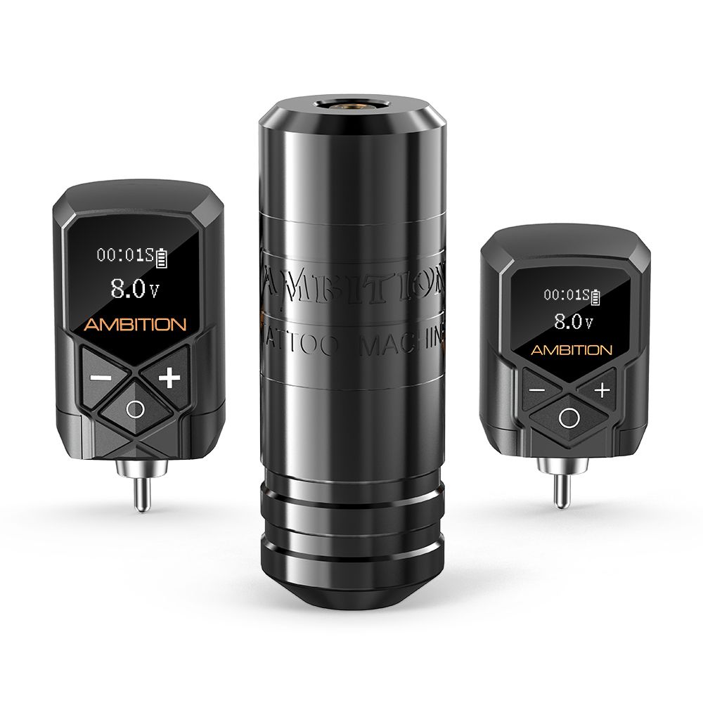 Ambition torped 36 ワイヤレス/有線タトゥーマシン Ambition torped 36 ワイヤレス/有線タトゥーマシン