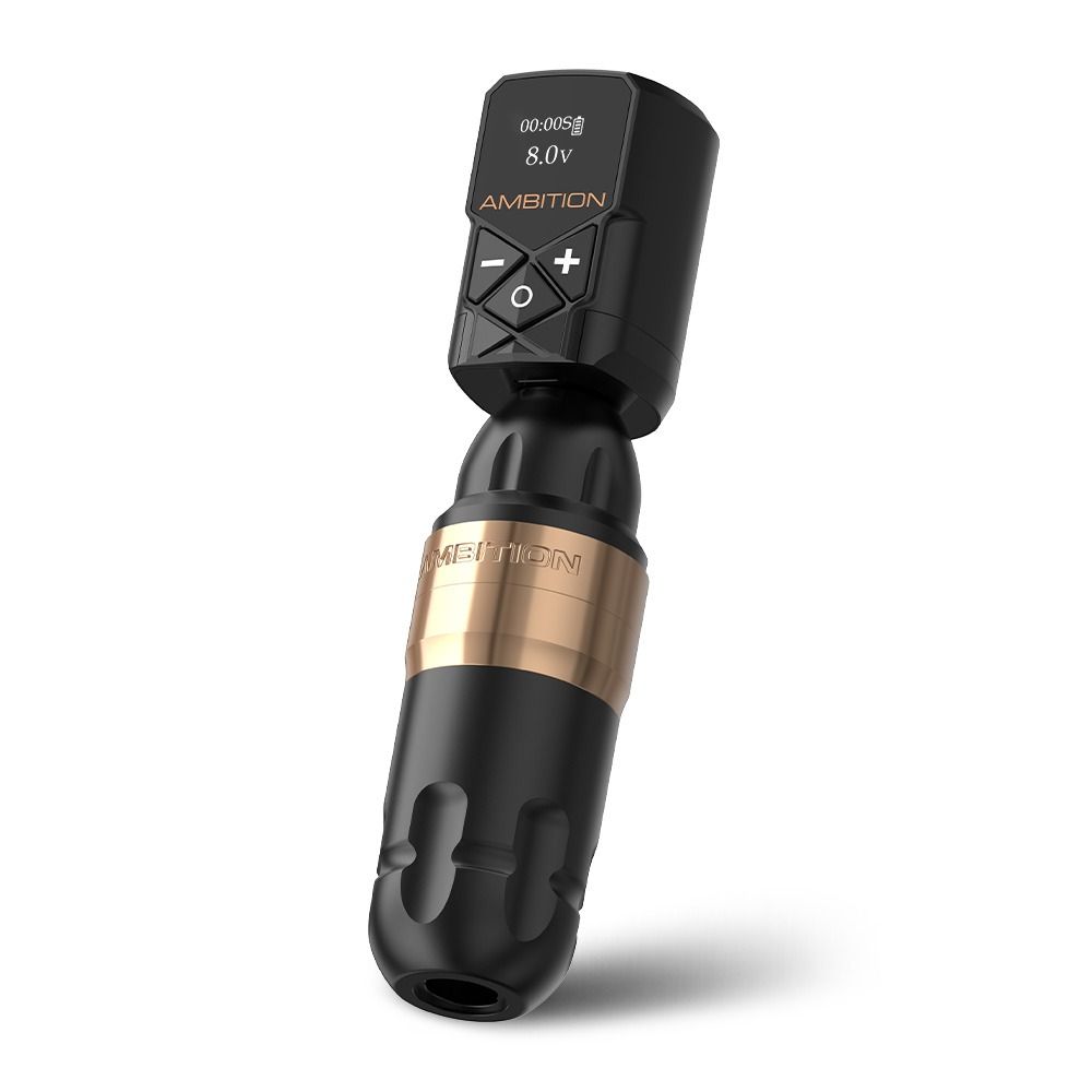 Wireless　Ambition tattoo machine set Tattoo Kit | Ambition Soldier Wireless Tattoo Machine Kit