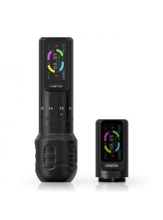 Ambition Seher Adjustable Stroke Wireless Tattoo Machine Pen